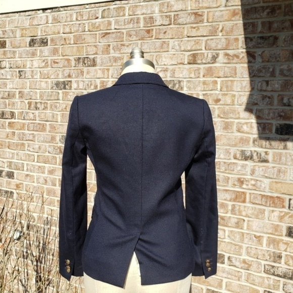 J. Crew Schoolboy 3-Button Blazer Navy Size 00 - Picture 3 of 5